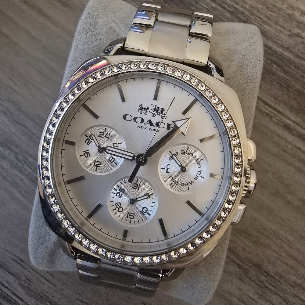 Coach Silver Men's Watch